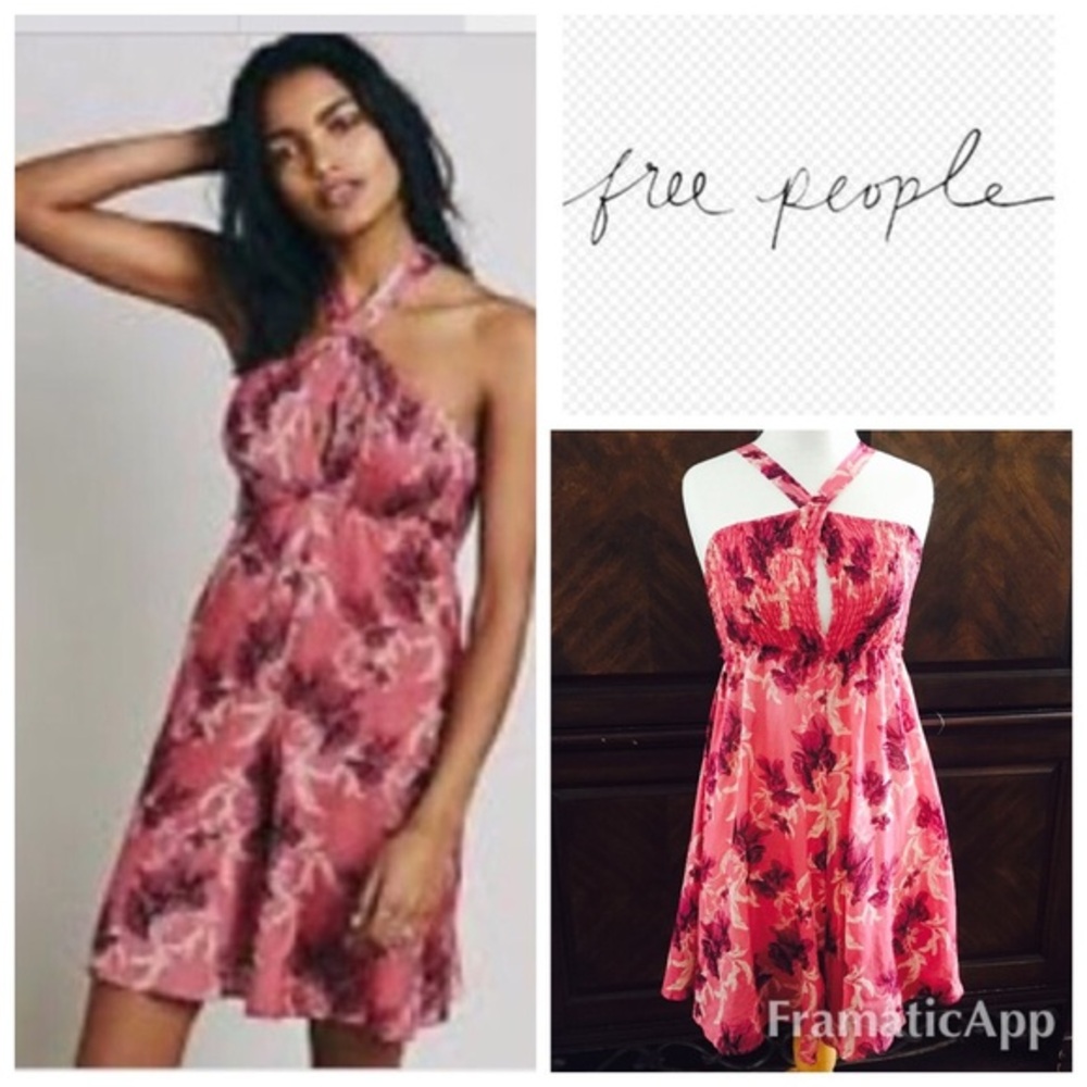 FINAL!!Free people intimately floral halter rumper